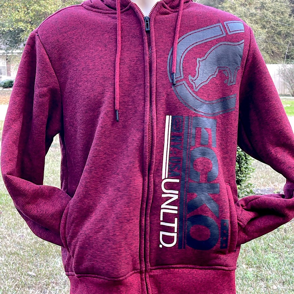 Ecko UNLTD Full Zip-up Hoodie-New no tag